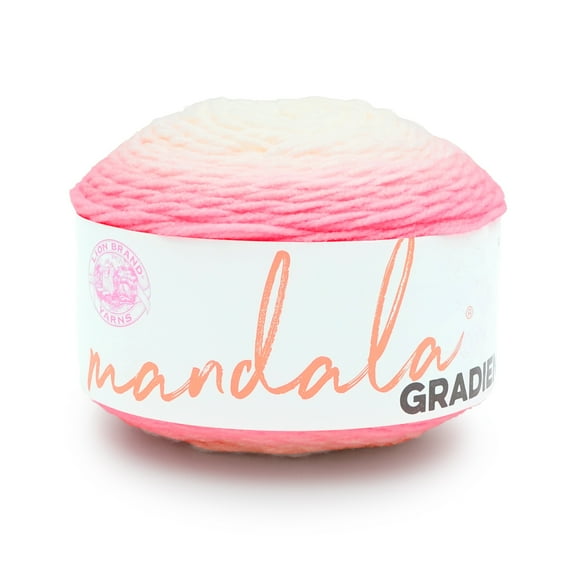 Lion Brand Mandala Gradient Light Pink Yarn