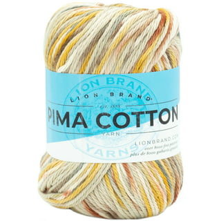 Lion Brand 24/7 Cotton Yarn (White)