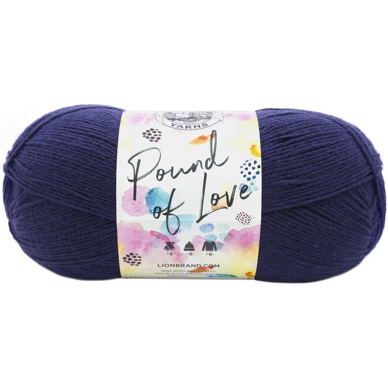 NEW! 2 Skeins Lion Brand Pound of Love Yarn--Navy Blue - arts & crafts - by  owner - sale - craigslist