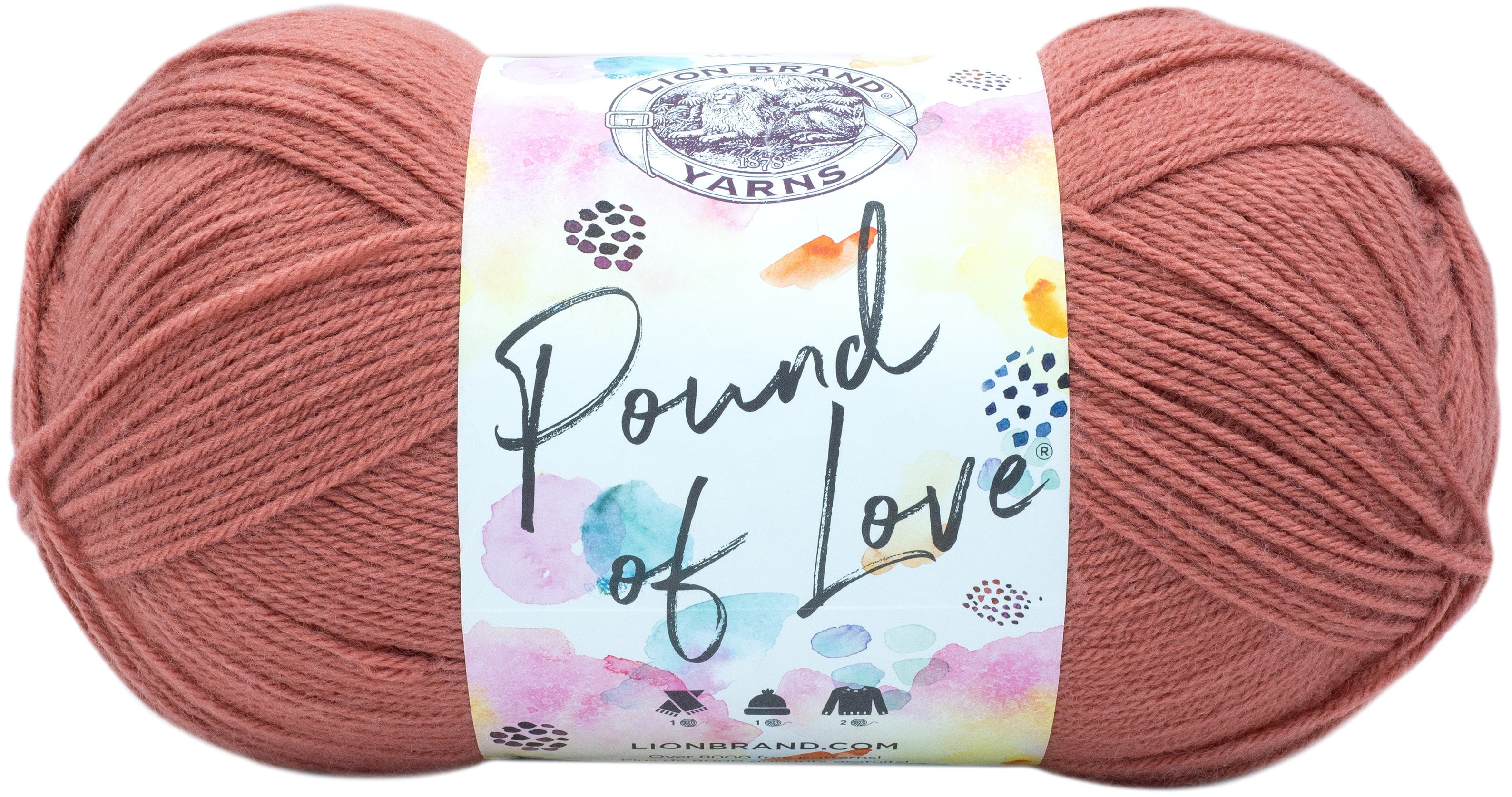 Lion Brand Pound of Love Yarn – Hello Art Hatchery