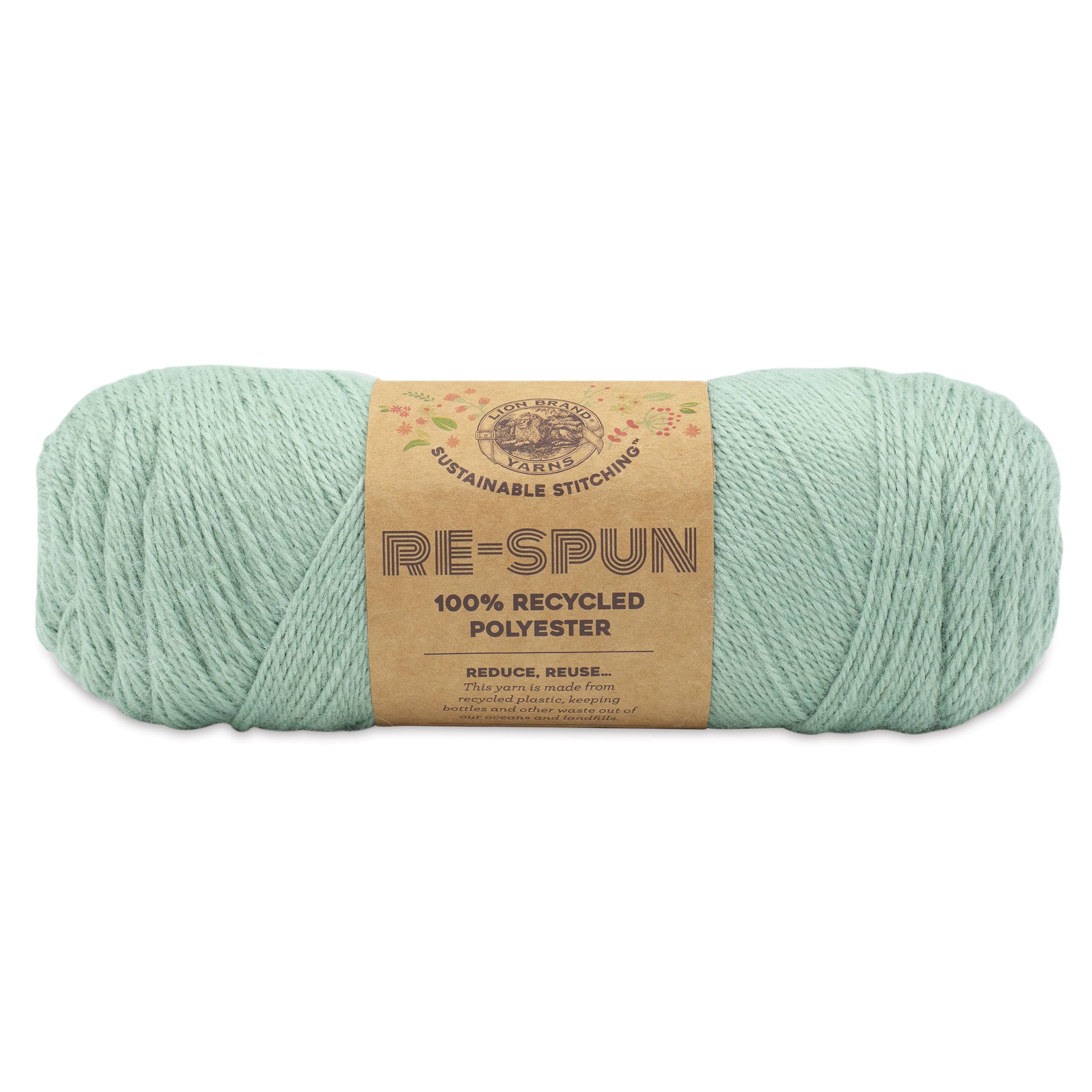 Lion Brand Re-Spun Yarn - Whipped Cream
