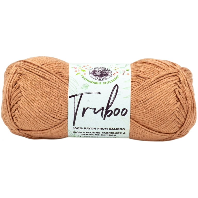 Lion Brand Truboo Yarn-Sienna