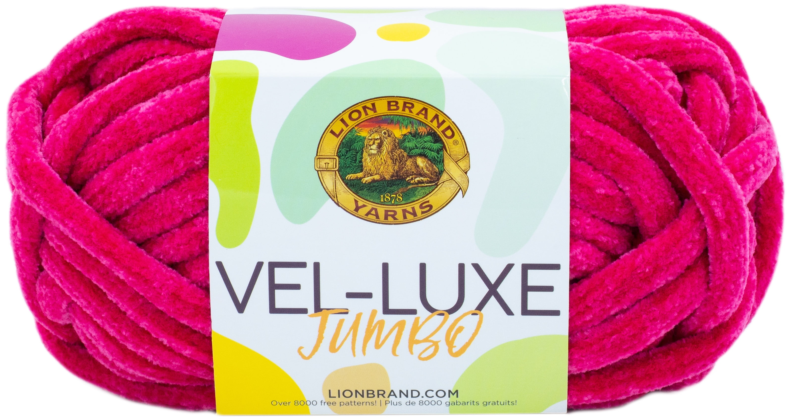 Lion Brand VelLuxe Jumbo YarnCabaret