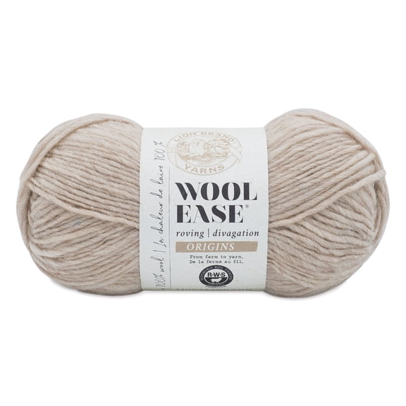 Lion Brand Wool-Ease Roving Origins Yarn-Latte