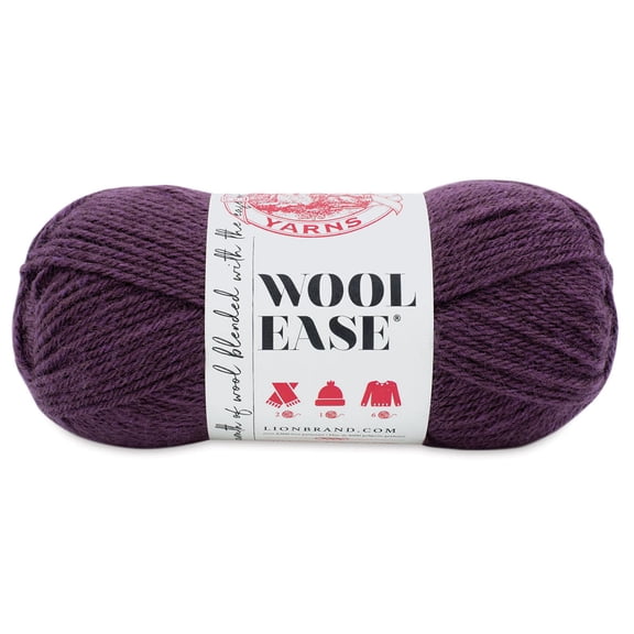 Lion Brand Wool-Ease Yarn - Raindrops