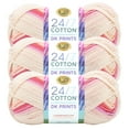 thumbnail image 1 of Lion Brand Yarn 24/7 Cotton DK Flamingo Light Cotton Yarn 3 Pack, 1 of 4