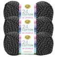thumbnail image 1 of Lion Brand Yarn 24/7 Cotton DK Night Sky Light Cotton, Polyester Yarn 3 Pack, 1 of 4
