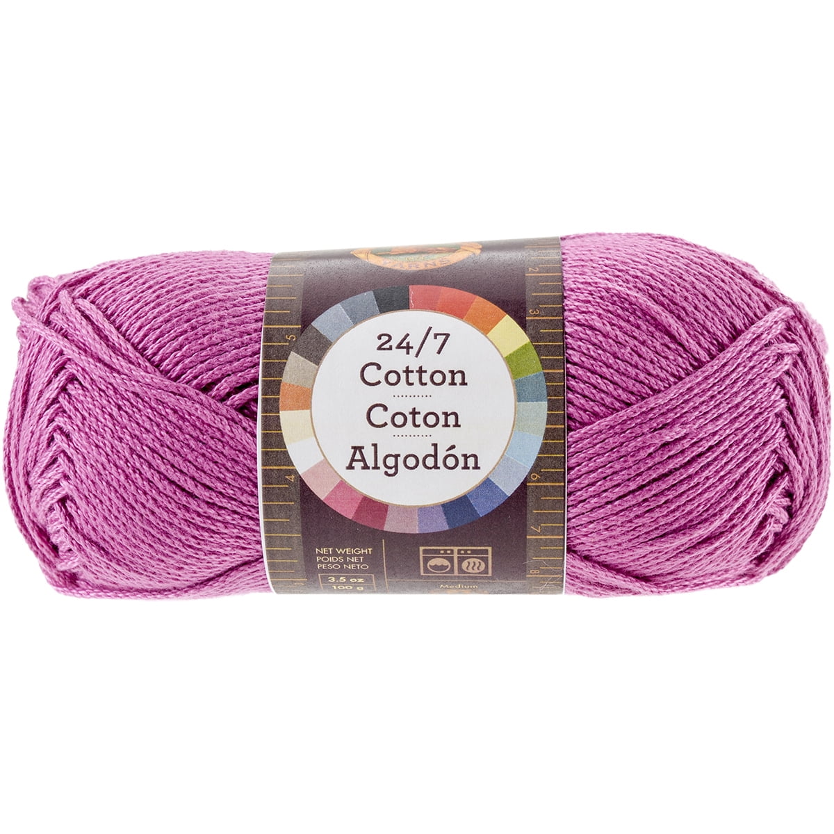 Lion Brand 24/7 Cotton Lemon Cotton Yarn 
