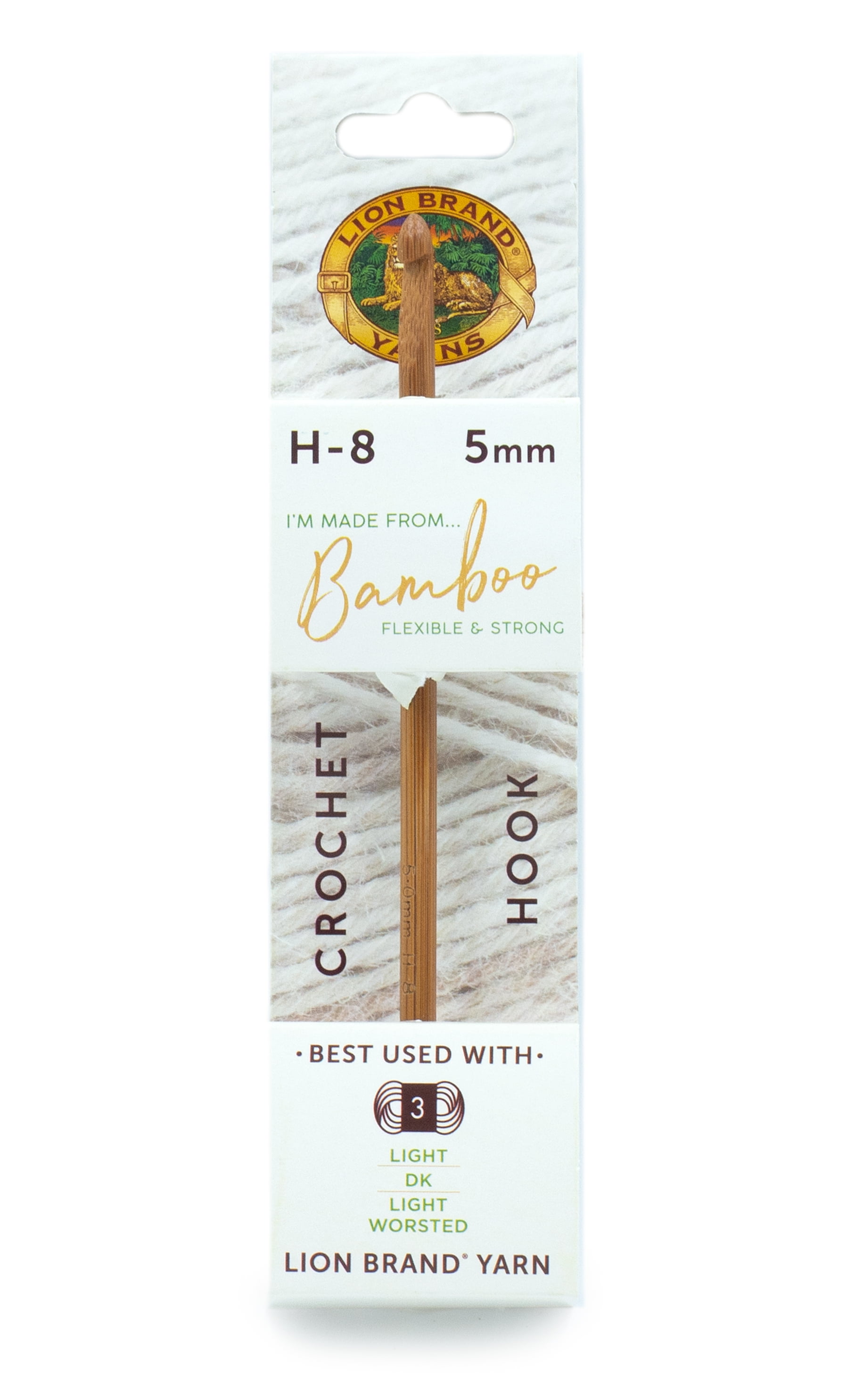 Bamboo Crochet Hook 8 mm