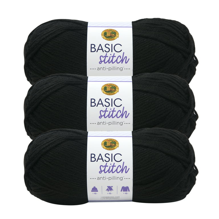 Basic Stitch Anti Pilling™ Yarn  Yarn, Crochet patterns, Lion brand yarn