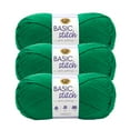 thumbnail image 1 of Lion Brand Yarn Basic Stitch Anti Pilling Grass Medium Acrylic Yarn 3 Pack, 1 of 4