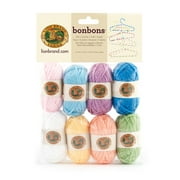 Lion Brand Yarn Bonbons Pastels 601-620 Acrylic&nbsp;Light 0.35 oz per skein 8-Mini Assorted Yarn Pack