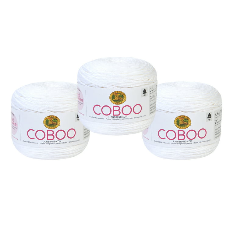 Lion Brand Coboo Natural Fiber Yarn 3pk by Lion Brand