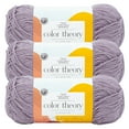 thumbnail image 1 of Lion Brand Yarn Color Theory Provence Medium Acrylic Purple Yarn 3 Pack, 1 of 3