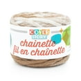 thumbnail image 1 of Lion Brand Yarn Cover Story Chainette Camel Super Bulky Polyester Brown Yarn 1 Cake, 1 of 4