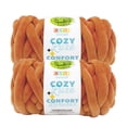 thumbnail image 1 of Lion Brand Yarn Cover Story Cozy Luxe Maple Jumbo Polyester Yarn 2 Pack, 1 of 4