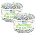thumbnail image 1 of Lion Brand Yarn Cover Story Dreamland Nursery Super Bulky Polyester Yarn 2 Pack, 1 of 4