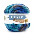 thumbnail image 1 of Lion Brand Yarn Cover Story Thick & Quick Coastline Jumbo Polyester Multi-color Yarn 1 Cake, 1 of 4