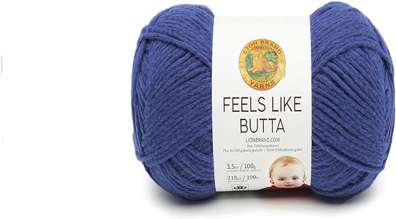 Yarn For Crocheting Lion Brand Yarn Feels Like Butta, Soft And