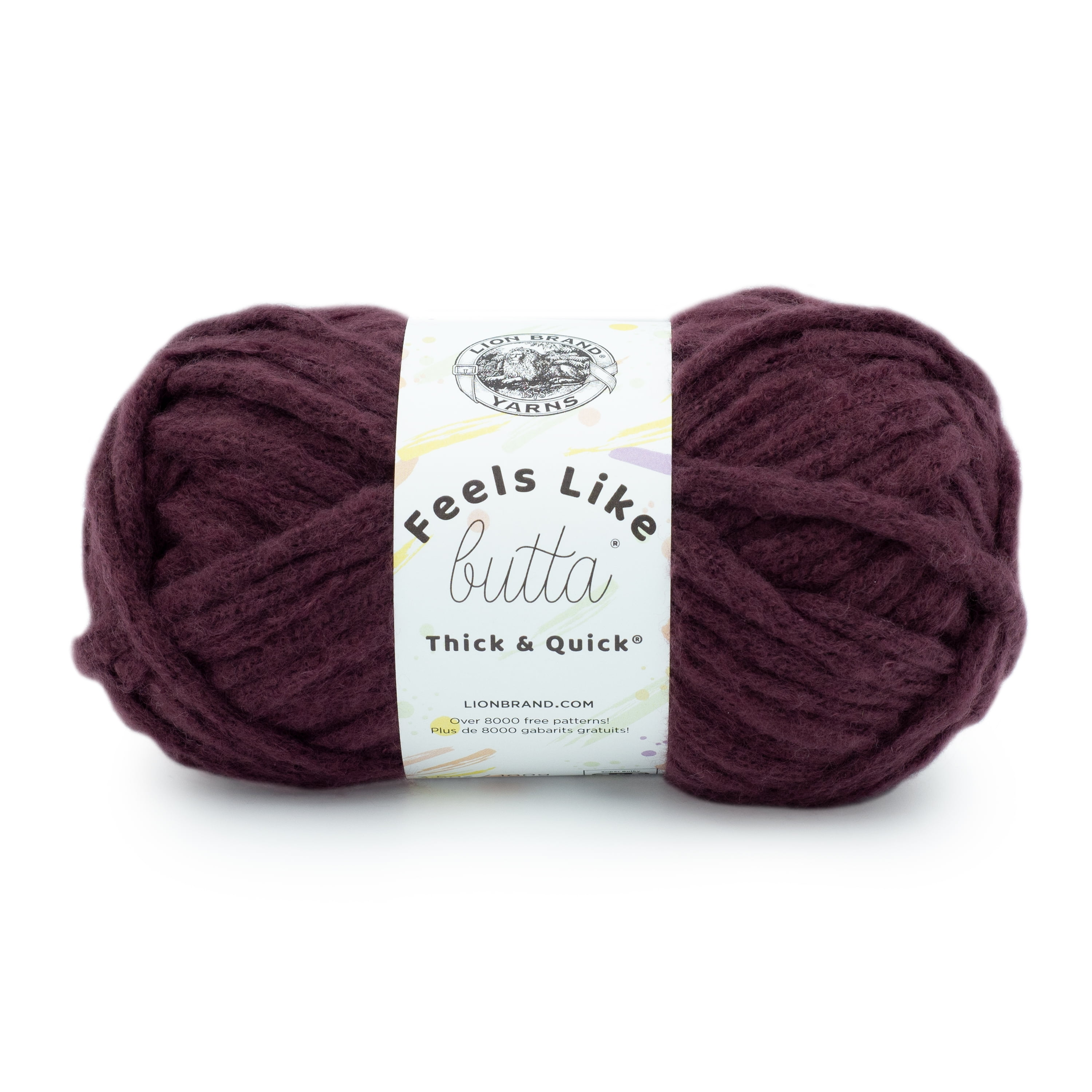 Lion brand chenille thick and quick sale