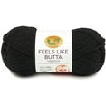 thumbnail image 1 of Lion Brand Yarn Feels Like Butta Yarn, Black, 1 of 3