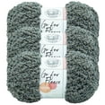 thumbnail image 1 of Lion Brand Yarn Go for Fleece Sherpa Stone Super Soft Sherpa Jumbo Polyester Gray Yarn 3 Pack, 1 of 3