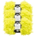 thumbnail image 1 of Lion Brand Yarn Haute Stitches Shaggy Chic Acid Green Jumbo Polyester Yarn 3 Pack, 1 of 4