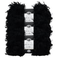 thumbnail image 1 of Lion Brand Yarn Haute Stitches Shaggy Chic Ebony Jumbo Polyester Yarn 3 Pack, 1 of 4