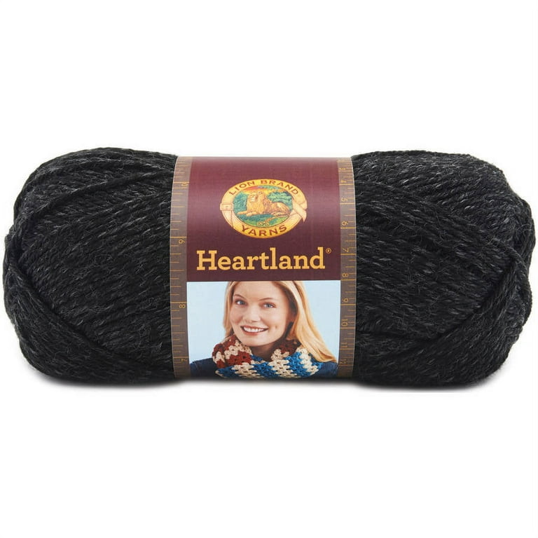 Lion Brand Yarn Heartland Yarn for Crocheting, Knitting, and Weaving,  Multicolor Yarn, 1-Pack, Grand Canyon
