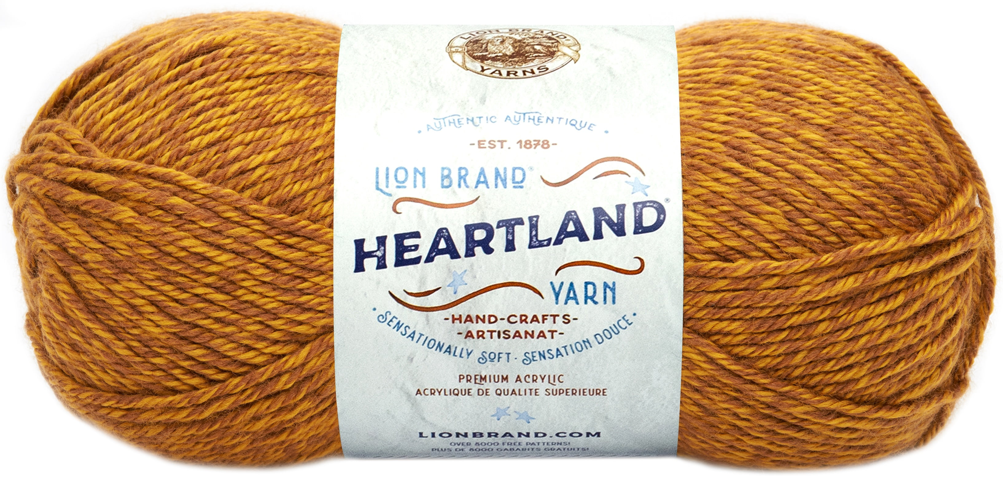 Lion Brand Heartland Yarn, Grand Canyon