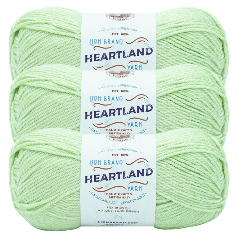 Heartland Yarn: Color Card - Version 1 Lion Brand Yarn Let the Innovation  Power flow Unlock the Power of Innovation