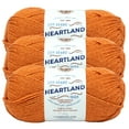 thumbnail image 1 of Lion Brand Yarn Heartland Gateway Arch Basic Medium Acrylic Orange Yarn 3 Pack, 1 of 3