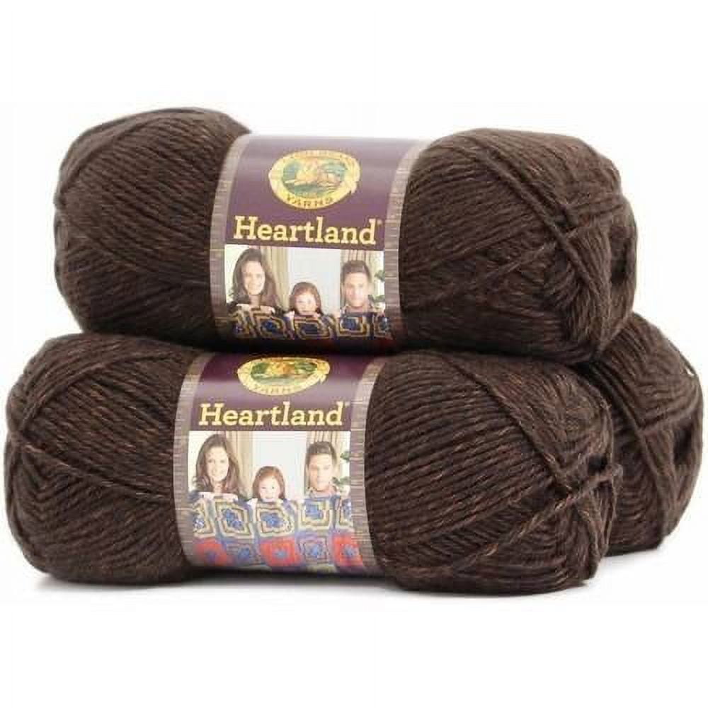 pack Of 3) Lion Brand Heartland Yarn-rocky Mountains : Target