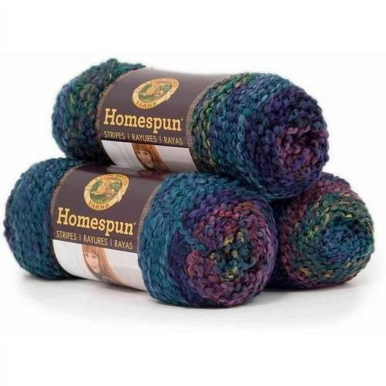 Lion Brand, Office, Lion Brand Homespun Yarn 3 Skeins Colonial Color