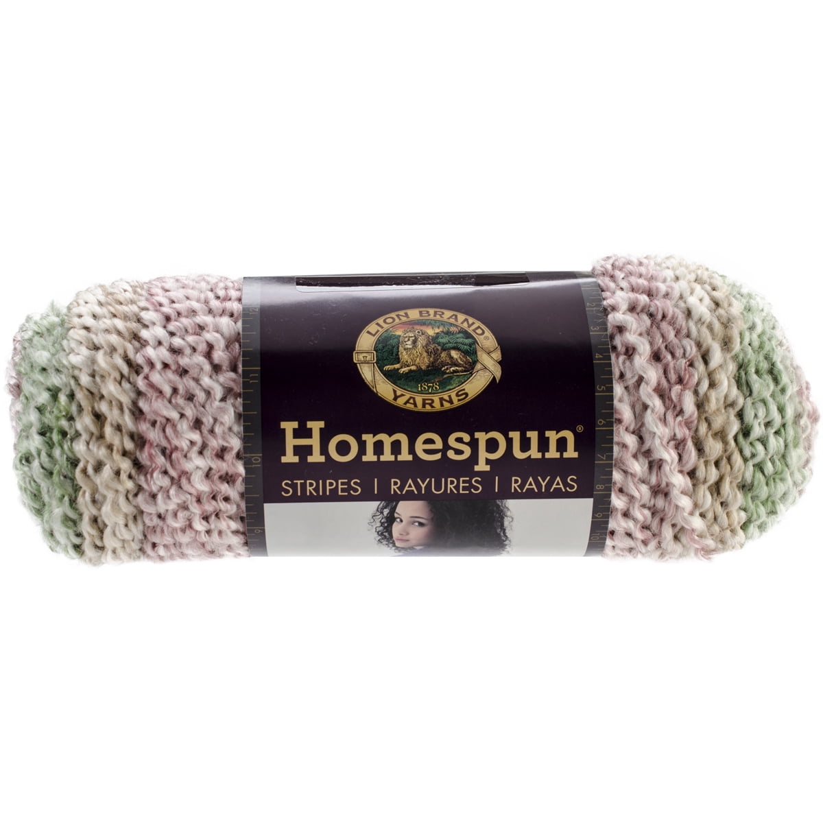 Lions Brand Yarn Homespun 2 Skeins No326 Ranch Acrylic Polyester  *Discontinued*