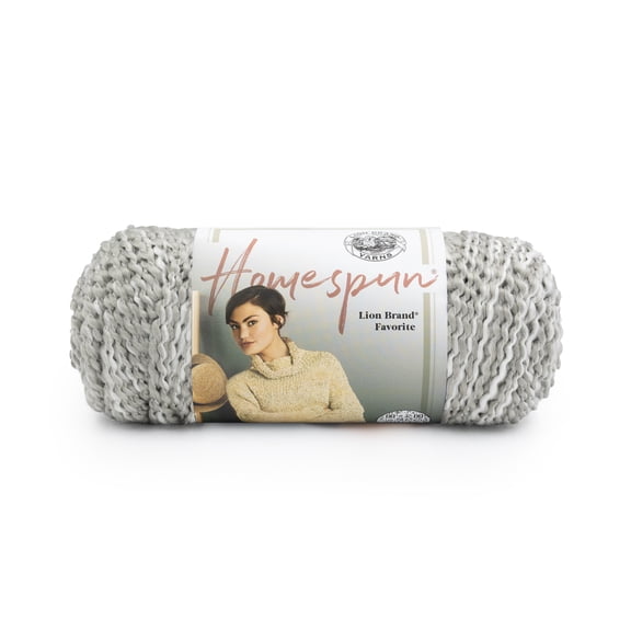 Lion Brand Yarn Homespun Clouds #5 Bulky, Acrylic/Polyester 6 oz/170 g, 185 yds/169 m, 1-Skein