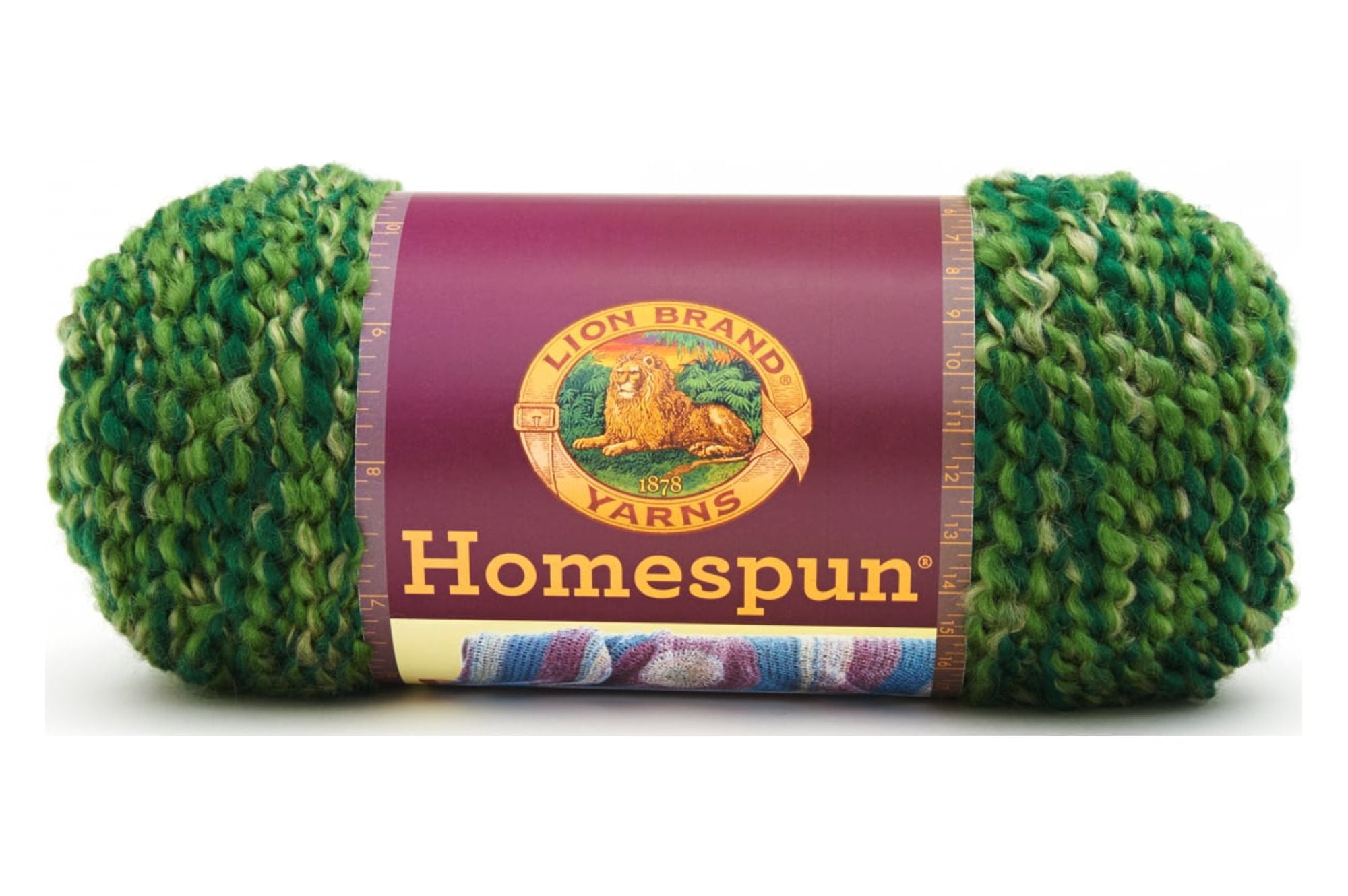 Lion Brand Yarn Homespun Forest 790-604 Fashion Yarn