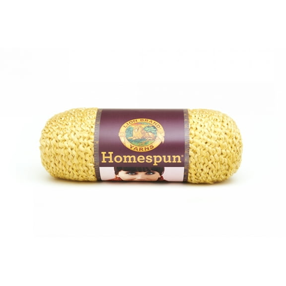 Lion Brand Yarn Homespun Golden Bluky Multi-color Yarn