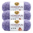 thumbnail image 1 of Lion Brand Yarn Homespun Purple Aster 790-441B Bulky Acrylic, Polyester Yarn 3 Pack, 1 of 4