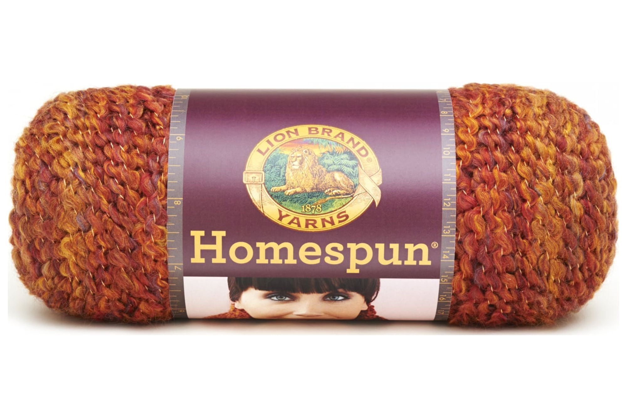  Bulk Buy: Lion Brand Homespun Yarn (2-Pack) (Purple Aster  #790-441)