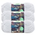 thumbnail image 1 of Lion Brand Yarn Hometown Bonus Bundle New York White Basic Super Bulky Acrylic White Yarn 3 Pack, 1 of 2