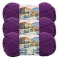 thumbnail image 1 of Lion Brand Yarn Hometown Portland Wine Super Bulky Yarn Acrylic Yarn 3 Pack, 1 of 4