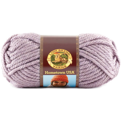 (3-pack) Lion Brand Yarn 135-148 Hometown Yarn, Portland Wine - Purple