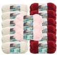 thumbnail image 1 of Lion Brand Yarn Hometown Valentine Pack COLOR135-014 Super Bulky Yarn Acrylic Yarn 15 Pack, 1 of 7