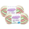 thumbnail image 1 of Lion Brand Yarn Ice Cream Big Scoop Watermelon Light Acrylic Yarn 2 Pack, 1 of 4