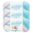 thumbnail image 1 of Lion Brand Yarn Ice Cream Love Potion Light Acrylic Yarn 3 Pack, 1 of 4