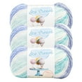 thumbnail image 1 of Lion Brand Yarn Ice Cream Smurf Light Acrylic Yarn 3 Pack, 1 of 4