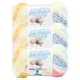 thumbnail image 1 of Lion Brand Yarn Ice Cream Turtle Tracks Light Acrylic Yarn 3 Pack, 1 of 4