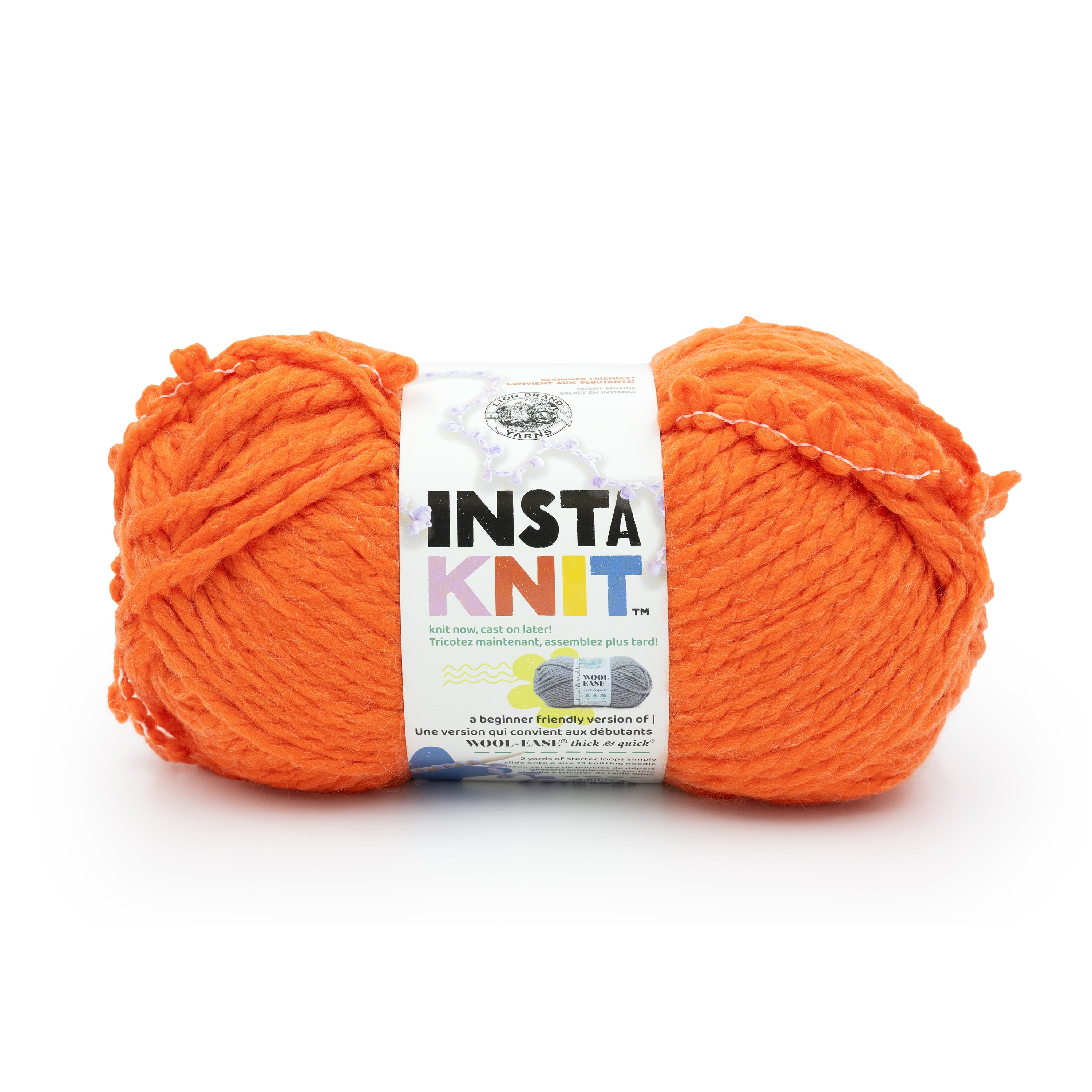 Lion Brand Instaknit Super Bulky Acrylic Yarn, Stopping Traffic, 7.9oz/225g