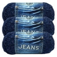 thumbnail image 1 of Lion Brand Yarn Jeans Brand New Medium Acrylic Yarn 3 Pack, 1 of 4